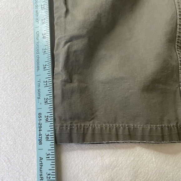 Wrangler Outdoor Series Cargo Pants Men's 38x32 Gray Utility Workwear 30” inseam - Picture 13 of 16